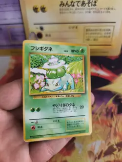 Pokemon Karte Card Base expansion set no rarity japanese Bulbasaur Bisasam LP - Image 5