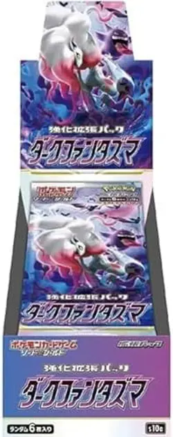 Pokemon Card Sword & Shield Dark Phantasma Booster Box F/S w/Tracking# Japan New - Image 4