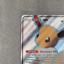 Pokemon Eevee GX TCG Full Art Holo Rare Black Star Promo Card SM242 - Image 5