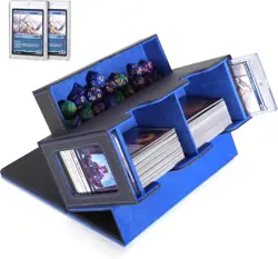 MTG Deck Box, MTG Commander Card Deck Box with Commander Display, Fits 250+ Sing - Image 1