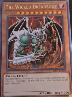 Yu-Gi-Oh! TCG Card The Wicked Dreadroot Ultra Rare - Image 1