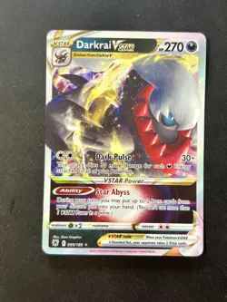 Darkrai VSTAR 099/189 - SWSH Astral Radiance Pokemon Card - Image 1