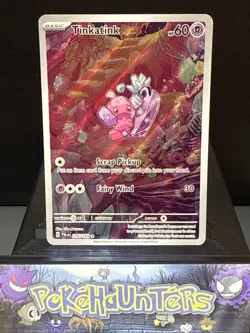 Pokemon Card Tinkatink 216/193 Holo Paldea Evolved Illustration Rare Near Mint - Image 1