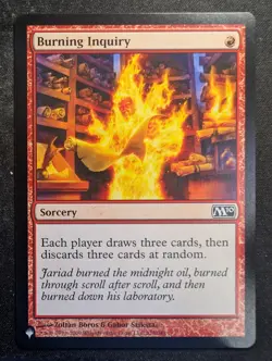 Burning Inquiry - The List (Magic 2010) (MTG) - Image 1