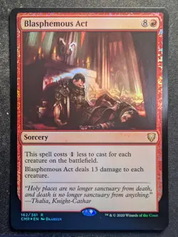 Blasphemous Act - Foil - Commander Legends (MTG) - Image 1