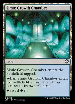 Simic Growth Chamber - The Lost Caverns of Ixalan Commander - MTG - Image 1