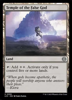 Temple of the False God - The Lost Caverns of Ixalan Commander - MTG - Image 1