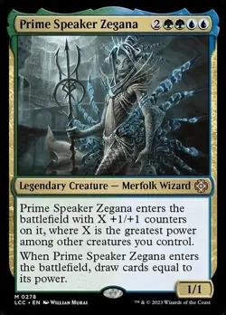 Prime Speaker Zegana - The Lost Caverns of Ixalan Commander - MTG - Image 1