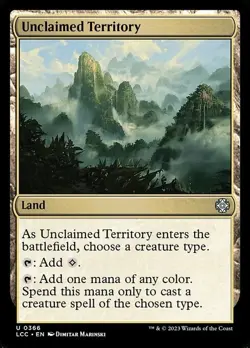 Unclaimed Territory - The Lost Caverns of Ixalan Commander - MTG - Image 1