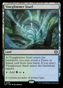 Vineglimmer Snarl - The Lost Caverns of Ixalan Commander - MTG - Image 1