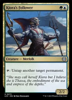 Kiora's Follower - The Lost Caverns of Ixalan Commander - MTG - Image 1