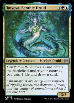 Tatyova, Benthic Druid - The Lost Caverns of Ixalan Commander - MTG - Image 1