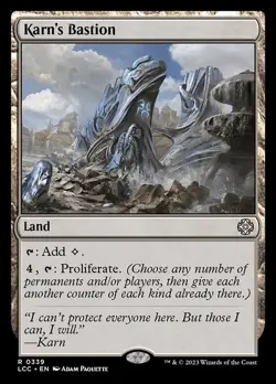 Karn's Bastion - The Lost Caverns of Ixalan Commander - MTG - Image 1