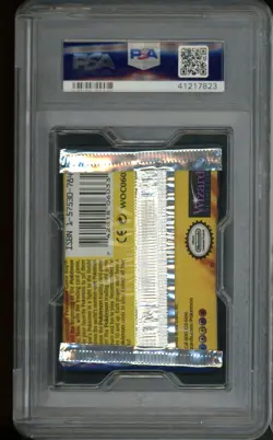1999 Pokemon Base Set Shadowless Foil Booster Pack Charizard Art PSA 10 GEM MINT - Image 2