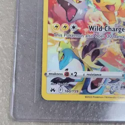 Pokemon TCG Pikachu 160/159 Crown Zenith Secret Rare Full Art Holo NM - Image 3