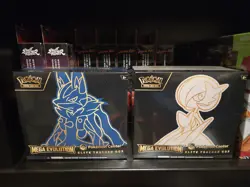 Pokemon Center Mega Evolution Lucario & Gardevoir ETB - Factory Sealed - Image 1
