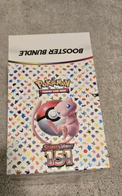 Sealed Pokemon 151 Booster Bundle Display Case - Brand New & Factory Sealed 820650853210 - Image 1