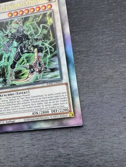 YuGiOh! Psy-Framelord Omega RA02 - Error Misprint Miscut German 1st Edition NM - Image 5
