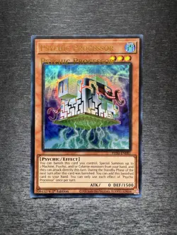 YuGiOh! Psychic Processor PHNI - Error Misprint Double Name 1st Ed Near Mint - Image 1