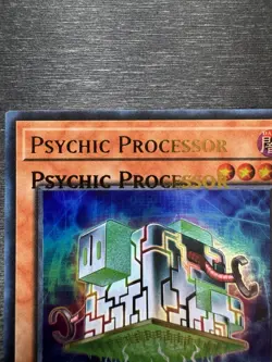 YuGiOh! Psychic Processor PHNI - Error Misprint Double Name 1st Ed Near Mint - Image 3