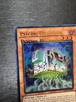 YuGiOh! Psychic Processor PHNI - Error Misprint Double Name 1st Ed Near Mint - Image 4
