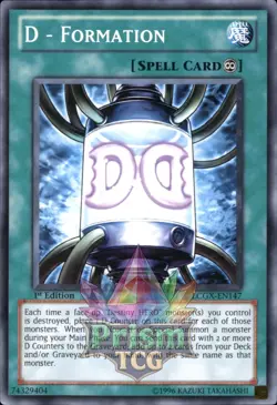 1st Ed D - Formation LCGX-EN147 Yugioh - Image 1
