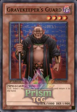 1st Ed Gravekeeper's Guard SDMA-EN009 Yugioh - Image 1