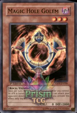 1st Ed Magic Hole Golem ABPF-EN008 Yugioh - Image 1
