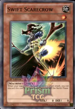 1st Ed Swift Scarecrow STBL-EN001 Yugioh - Image 1