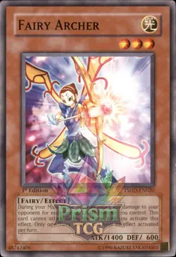 1st Ed Fairy Archer TSHD-EN020 Yugioh - Image 1