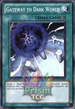 1st Ed Gateway to Dark World SDGU-EN025 Yugioh - Image 1