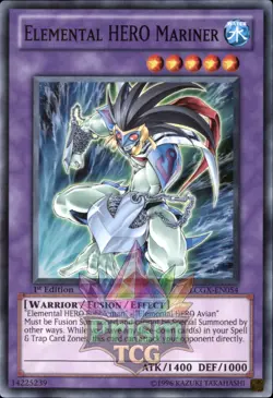 1st Ed Elemental HERO Mariner LCGX-EN054 Yugioh - Image 1
