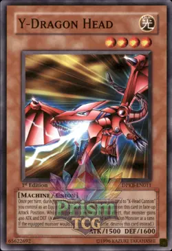 1st Ed Y-Dragon Head DPKB-EN011 Yugioh - Image 1