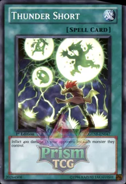 1st Ed Thunder Short GENF-EN047 Yugioh - Image 1