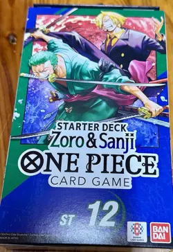 ONE PIECE CARD GAME - ZORO AND SANJI - ST12 STARTER DECK ENGLISH NEW SEALED - Image 1
