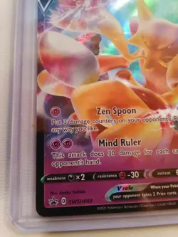 Alakazam V Promo SWSH083 Vivid Voltage Holo V Rare Pokemon Card NM - Image 4