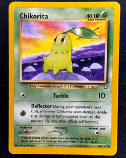 Chikorita 53/111 - Pokemon Card TCG - Neo Genesis - LP - Image 1