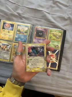 original pokemon vintage binder and rare vintage cards- mix of rare/holo/common - Image 3