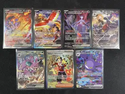 Pokemon Card Complete Master Set Destined Rivals S&V + Binder + Promos - Image 2