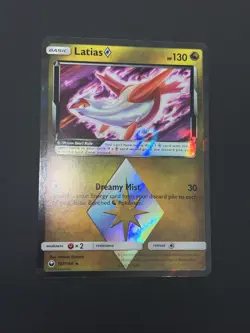 Pokemon Card Rare Holo Foil Prism Star Eng 107/168 Latias Near Mint - - Image 2