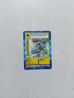 SnowGoburimon Carte Digimon Francais Bandai 2000 Bo-113 Serie 3 French Card - Image 1
