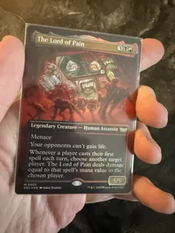 The Lord of Pain (Borderless) Commander: Duskmourn: House of Horror Foil - Image 1