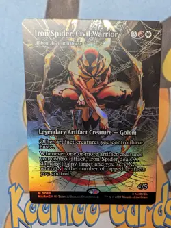 Iron Spider, Civil Warrior - Alibou, Ancient Witness (Borderless) M Marvel Etern - Image 1
