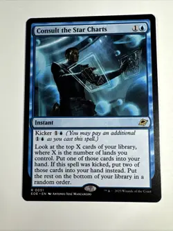 MTG Consult the Star Charts NM Regular Rare #51 EOE Edge of Eternities - Image 1