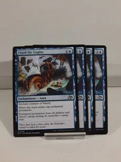 Magic The Gathering Flood the Engine Aetherdrift Common x4 - Image 1