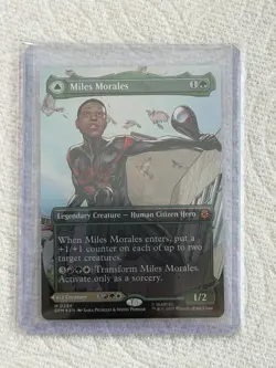 Miles Morales (0234) (Borderless) Marvel's Spider-Man Foil - Image 1