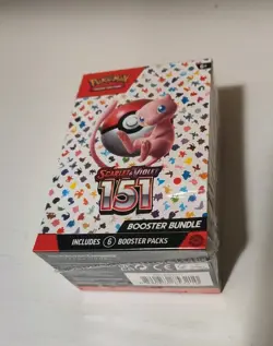 Pokemon Scarlet & Violet 151 Booster Bundle 6-Pack, Factory-Sealed - Image 5