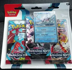 4x Pokemon Paradox Rift | Triple Blister, 3 Pack New & Sealed ✅ - Image 3