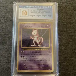 Pokemon Mewtwo EX 50/087 CP6 20th Anniversary 1st Ed Japanese - CGC 10 Perfect - Image 1