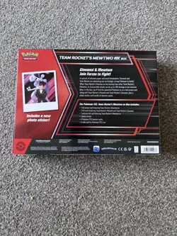 Destined Rivals Pokemon TCG Team Rockets Mewtwo EX Box Sealed In Hand - Image 2